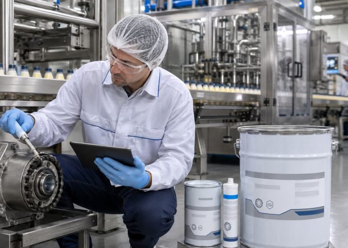 Lubrificante grau alimentício: orçamento direto de fábrica
