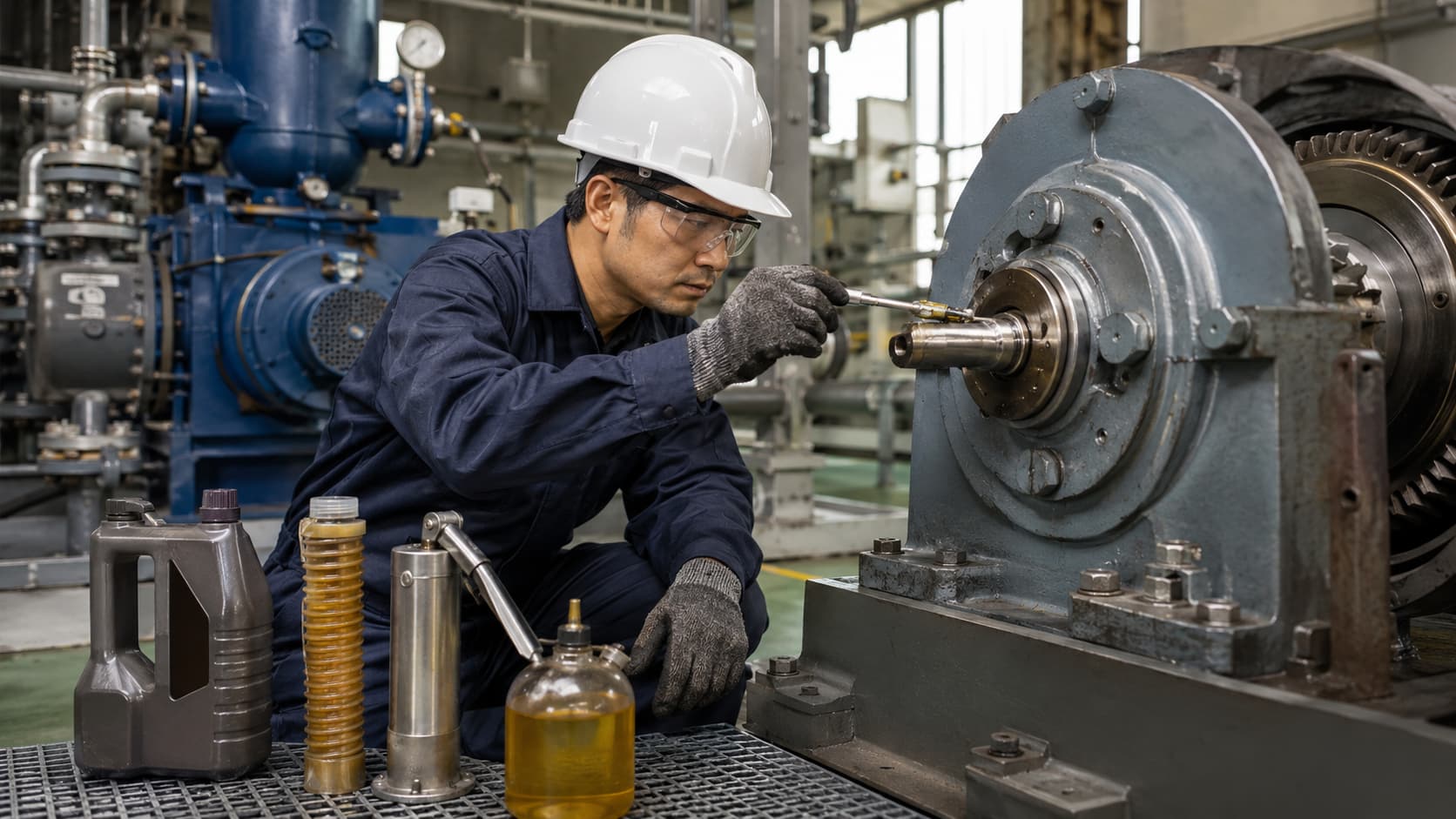 Lubrificante industrial: tipos, funções e aplicações 
